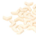 Chevron Duo - Beige Luster 10x4mm 1 sträng Hilmas Pyssel