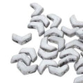 Chevron Duo - Jet Matte Labrador 10x4mm 1 sträng Hilmas Pyssel
