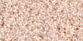 TOHO Demi Round - Inside Color Crystal Blush-Lined 11/0, 5 gram TOHO
