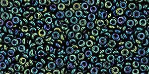 TOHO Demi Round - Higher Metallic June Bug 11/0, 5 gram TOHO