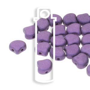 Ginko Duo - Metallic Suede Purple 7,5mm 22 gram Matubo