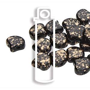Ginko Duo - Jet Gold Spalsh 7,5mm, 22 gram Matubo