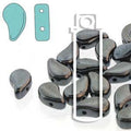 Paisley Duo - Jet Hematite 8x5mm 22 gram Hilmas Pyssel
