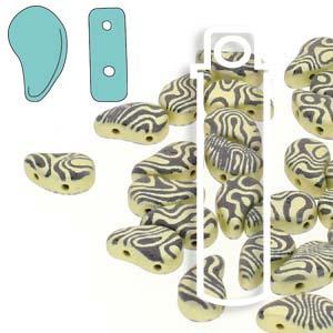 Paisley Duo - Jet Yellow Lazer Contour 8x5mm, 22gram Hilmas Pyssel
