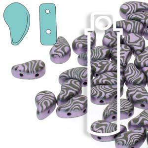 Paisley Duo - Jet Violet Lazer Contour 8x5mm 22 gram Hilmas Pyssel