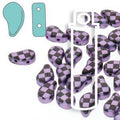Paisley Duo - Jet Violet Lazer Checkered 8x5mm 22 gram Hilmas Pyssel