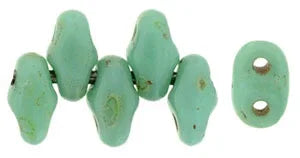 miniDUO - Green Turquoise Picasso 10 gram Matubo