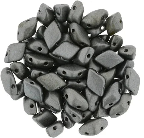 Matubo Gemduo - Crystal Bronze Gunmetal 8x5mm, 10 gram Matubo