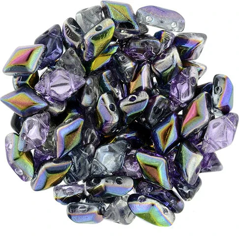 Matubo Gemduo - Magic Line Violet/Grey 8x5mm, 10 gram Matubo