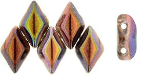 Matubo Gemduo - Magic Line Red/Brown 8x5mm, 10 gram Matubo