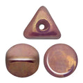 Ilos® Par Puca® - Opaque Mix Violet / Gold Ceramic Look, 10 gram Les perles par Puca® - Paris