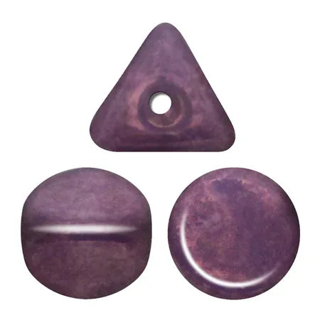Ilos® Par Puca® - Opaque Mix Amethyst / Gold Ceramic Look, 10 gram Les perles par Puca® - Paris