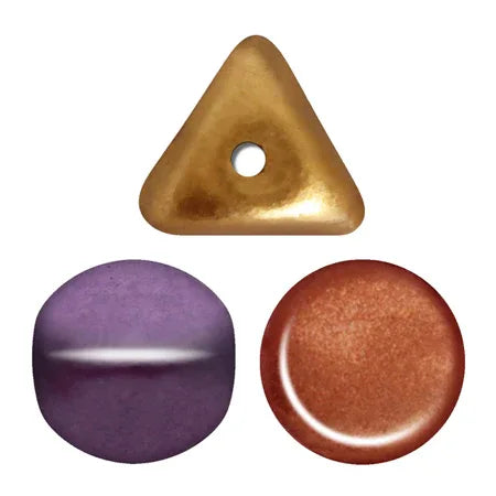 Ilos® Par Puca® - Yellow gold Metallic Iris, 10 gram Les perles par Puca® - Paris