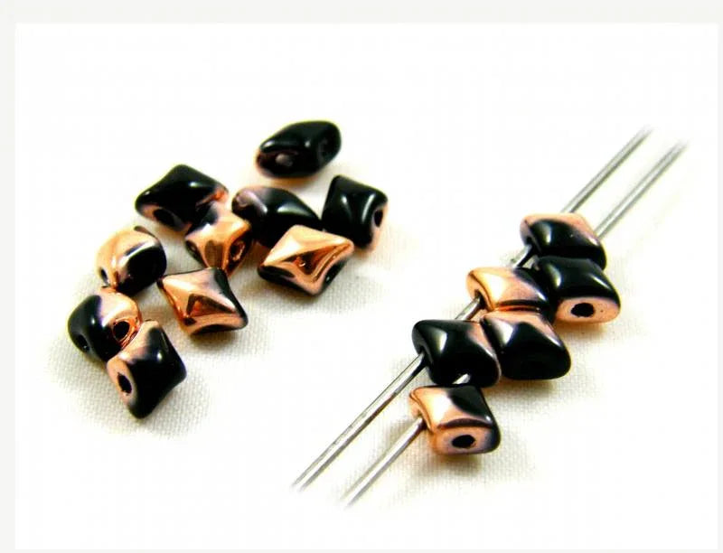 Vario Bead - Jet Capri Gold 10 gram Hilmas Pyssel