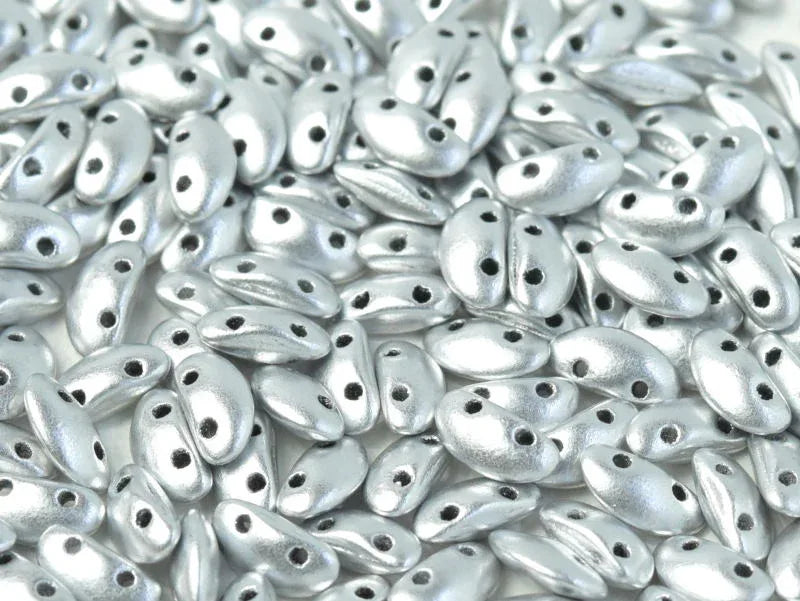 Mobyduo® - Aluminium Silver 3x8mm, 25-pack Hilmas Pyssel