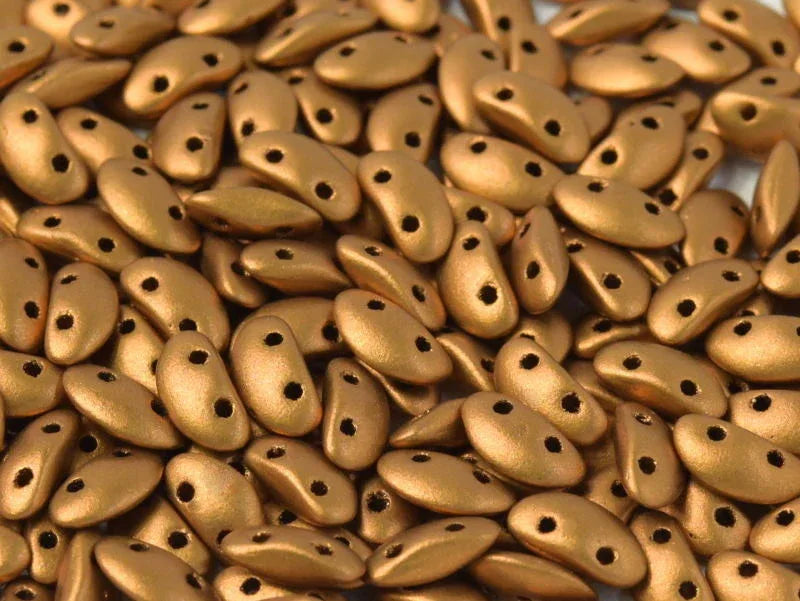 Mobyduo® - Brass Gold 3x8mm, 25-pack Hilmas Pyssel