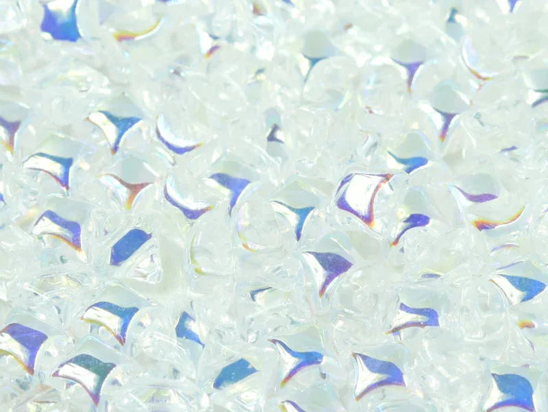 Wibeduo® - Crystal AB 8x8mm, 15-pack Hilmas Pyssel