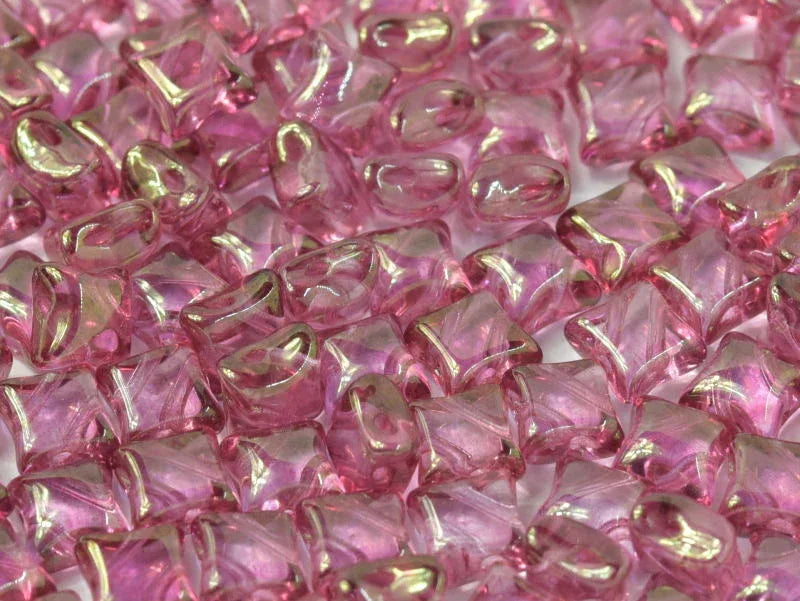 Wibeduo® - Crystal Red Luster 8x8mm, 15-pack Hilmas Pyssel