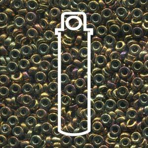 Miyuki Spacer - Gold Violet Metallic 3x1.3mm 8 gram Miyuki