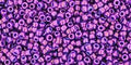 TOHO Seed Beads - Higher Metallic Grape 15/0, 10 gram TOHO
