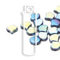 Ginko Duo - Jet Full AB 7,5mm, 10 gram Matubo