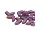 Chevron Duo - Purple Vega 10x4mm, 1 sträng Hilmas Pyssel