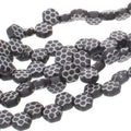 Honeycomb - Black/White Laser Core 6mm, 1 sträng Hilmas Pyssel