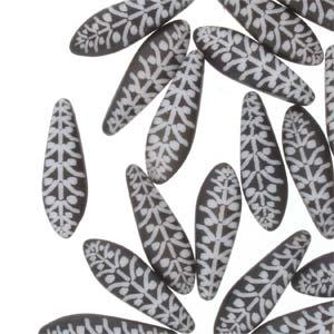 Dagger - Black/White Laser Rye 5x16mm, 1 sträng Hilmas Pyssel