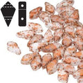 Kite Bead - Copper Splash Chalk Opaque 9x5mm, 10 gram Hilmas Pyssel