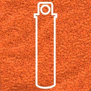 Miyuki Delica - Opaque Orange 15/0, 7gram Miyuki