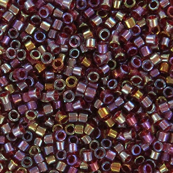 Miyuki Delica - Fancy Lined Rust 11/0, 5 gram Miyuki