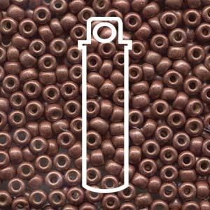 Miyuki Seed Beads - Duracoat Matte Dark Berry 6/0, 20 gram Miyuki