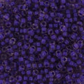 Miyuki Seed Beads - Semi-Matte Violet Lined LT Amy 11/0, 10 Gram Miyuki