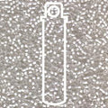 Miyuki Seed Beads - Semi-Matte White Lined Crystal 11/0, 23,5 gram Miyuki