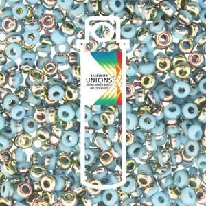 Miyuki Seed Beads - Unions Blue Turquoise Vitrail 11/0 - 24g Miyuki