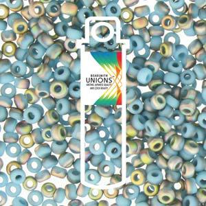Miyuki Seed Beads - Unions Blue Turquoise Matte Vitrail 11/0 24gram Miyuki