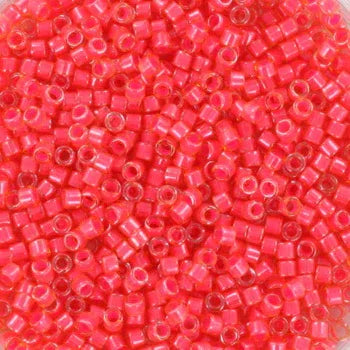 Miyuki Delica - Luminous Poppy Red 11/0, 5 gram Miyuki