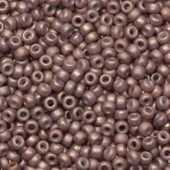 Miyuki Seed Beads - Opaque Matte Dusty Mauve 11/0, 10 gram Miyuki