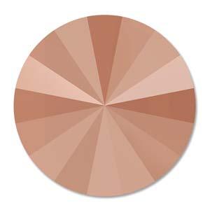 Swarovski Rivoli Crystals - Crystal Rose Gold 47ss (10mm) Swarovski