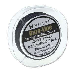 Miyuki Dura-Line - Smoke 0,15mm, 20m Miyuki