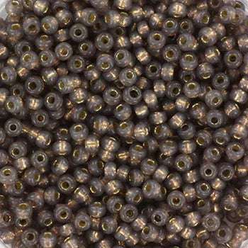 Miyuki Seed Beads - Duracoat Silverlined Taupe 11/0, 10 gram Miyuki