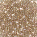 Miyuki Seed Beads - Fancy Lined Soft Blush 8/0, 10 gram Miyuki