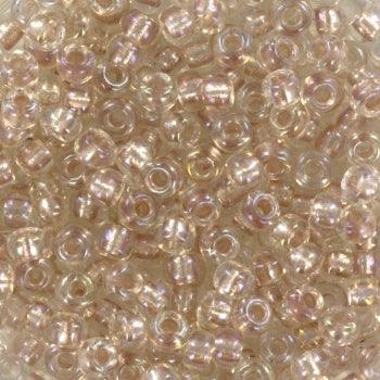 Miyuki Seed Beads - Fancy Lined Soft Blush 8/0, 10 gram Miyuki