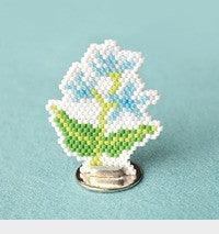 Miyuki Hållare - Delica Silverfärgad 1 styck Hilmas Pyssel