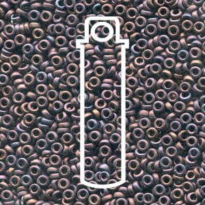 Miyuki Spacer - Metallic Copper Iris 2.2x1mm Miyuki