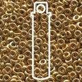 Miyuki Spacer - Galvanized Gold 2.2x1mm 7 gram Miyuki