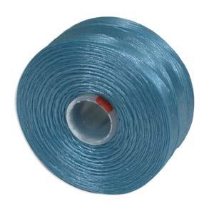 S-Lon Bead thread - Turquoise Blue, AA, 1 Rulle Hilmas Pyssel
