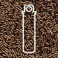 Miyuki Bugle Beads - Matte Metallic Dark Bronze 3 mm Miyuki