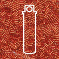 Miyuki Bugle Beads - SilverLined Red 3 mm, 19,5 gram Miyuki