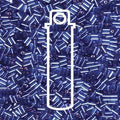 Miyuki Bugle Beads - SilverLined Sapphire 3 mm, 19,5 gram Miyuki